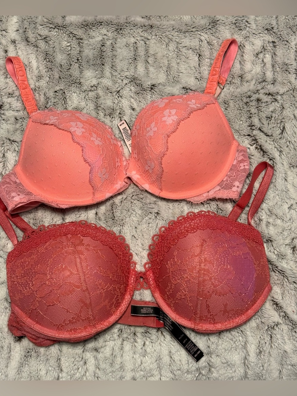 Women’s Lot Lace Accent Push-Up Bras by Victoria Secret